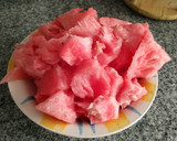 Foto del paso 1 de la receta: Batido de sandía