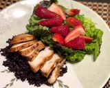 รูปขั้นตอนการทำที่ 3 ของ ไก่อบน้ำผึ้ง (airfryer) กับข้าวไรซ์เบอร์รี่