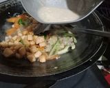 Foto langkah ke 5 dari resep Sapo tahu ala (saya) 😄.