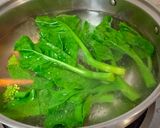 รูปขั้นตอนการทำที่ 2 ของ คะน้าฮ่องกงราดซอสเห็ดหอม(เจ)
