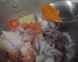 A picture of step 3 of Qeema sev.