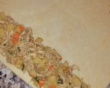 A picture of step 4 of Chicken roll.