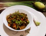 गावाकडचे हिरव्या वांग्याचे स्वादिष्ट भरीत (Hirvya Vangyache Bharit Recipe In Marathi) रेसिपी स्टेप 8 फोटो 