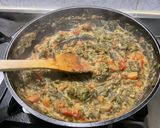 Une image de l'étape 13 de Nouilles à l'oseille, tomates, ail, crème et persil.
