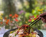 Hình bước làm 2 của món 📣 SALAD SỐT MISO GỪNG 🥑🍅🥕