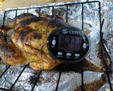 A picture of step 4 of Lee's Hickory Smoked Lemon Pepper Chicken.