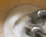 A picture of step 2 of Mango Mousse eggless.