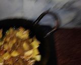 A picture of step 2 of Mutton stuffed egg Maggi ball.
