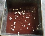 A picture of step 13 of Chocolate fugde brownie(without oven).