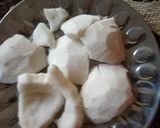 A picture of step 1 of Fresh Coconut Burfi.