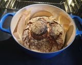 Foto del paso 12 de la receta: Moña gallega con masa madre (en olla de hierro colado)
