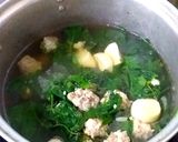 รูปขั้นตอนการทำที่ 7 ของ แกงจืดตำลึงไก่สับเต้าหู้ไข่