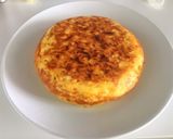 A picture of step 8 of Spanish Tortilla (Tortilla de Patatas).