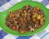 Foto langkah ke 6 dari resep Cumi cabe ijo.