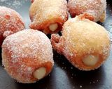 Foto del paso 7 de la receta: Buñuelos de naranja rellenos de crema pastelera