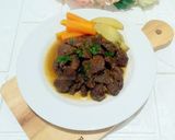 Foto langkah ke 4 dari resep Bistik Daging Presto.