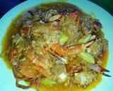 Foto langkah ke 7 dari resep Kepiting saos padang.