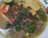 Foto langkah ke 3 dari resep Soto daging Kuah Kuning.