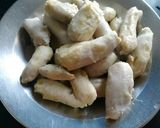 A picture of step 1 of Arbi Kofta.