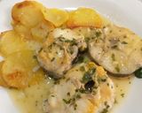 Foto del paso 5 de la receta Merluza con salsa verde, huevo duro y patatas 👩‍🍳