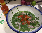 Foto del paso 6 de la receta: Ceviche de Perca con Batata
