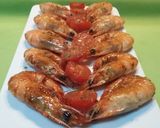 Foto del paso 4 de la receta Langostinos flambeados