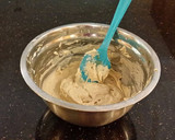 A picture of step 4 of Caramel Buttercream Frosting and Filing.