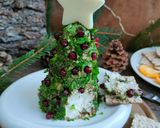 Foto del passaggio 6 della ricetta Albero di Natale di formaggio e frutta secca
