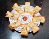 चीज़ गार्लिक ब्रेड (Cheese garlic bread recipe in Hindi) रेसिपी चरण 5 फोटो