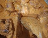 A picture of step 1 of Tikka karahi.