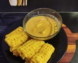 Foto langkah ke 5 dari resep Roti Jala dan Kuah Kari Ayam.