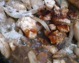 Foto langkah ke 4 dari resep Pakcoy siram ayam jamur.