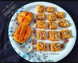 A picture of step 5 of Mango Barfi.