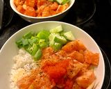 รูปขั้นตอนการทำที่ 3 ของ ข้าวหน้าปลาแซลมอน Salmon Don