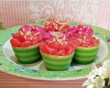 Foto langkah ke 8 dari resep Kue Lapis Bunga 🌺🌸🏵️.
