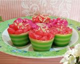 Foto langkah ke 8 dari resep Kue Lapis Bunga 🌺🌸🏵️.