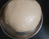 A picture of step 2 of Aamras Puri.