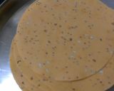 A picture of step 1 of Papad churi.