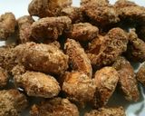 A picture of step 12 of Cinnamon crusted almonds.