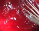 A picture of step 2 of Jam e Shirin drink.
