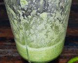 A picture of step 1 of Spicy Cucumber Buttermilk Cooler.