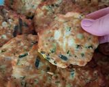 A picture of step 6 of Zucchini Fritters.