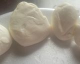 A picture of step 5 of Quick, EZ, Homemade Mozzarella cheese (6-8minutes, 2 ingredient).