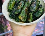 Hình bước làm 4 của món Bò Cuốn Lá Lốt