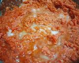 A picture of step 3 of Carrot Halwa (without milk/mawa).