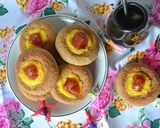 Foto del paso 4 de la receta: Pepas integrales con crema pastelera y membrillo✨️