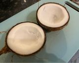 A picture of step 1 of Oat cookie with coconut 🥥 and banana 🍌.
