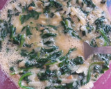 Foto del paso 2 de la receta: Tortilla de espinacas con queso