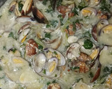 Foto del paso 3 de la receta: Pencas de acelgas con almejas y krema de acelgas🌱🥬🥬