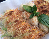 Foto del paso 9 de la receta: Flores de zapallo rellenas -al horno